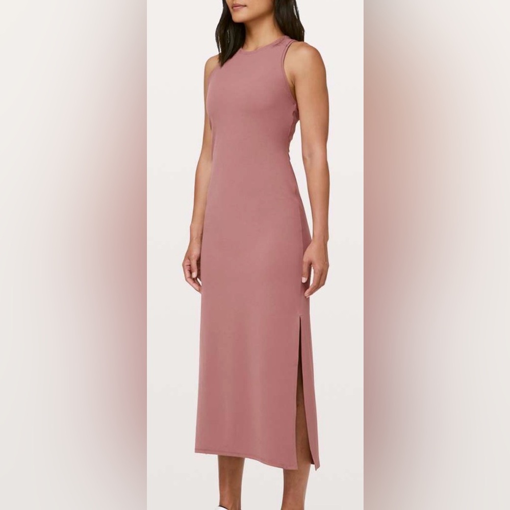 Lululemon Athletica Mauve Midi Dress